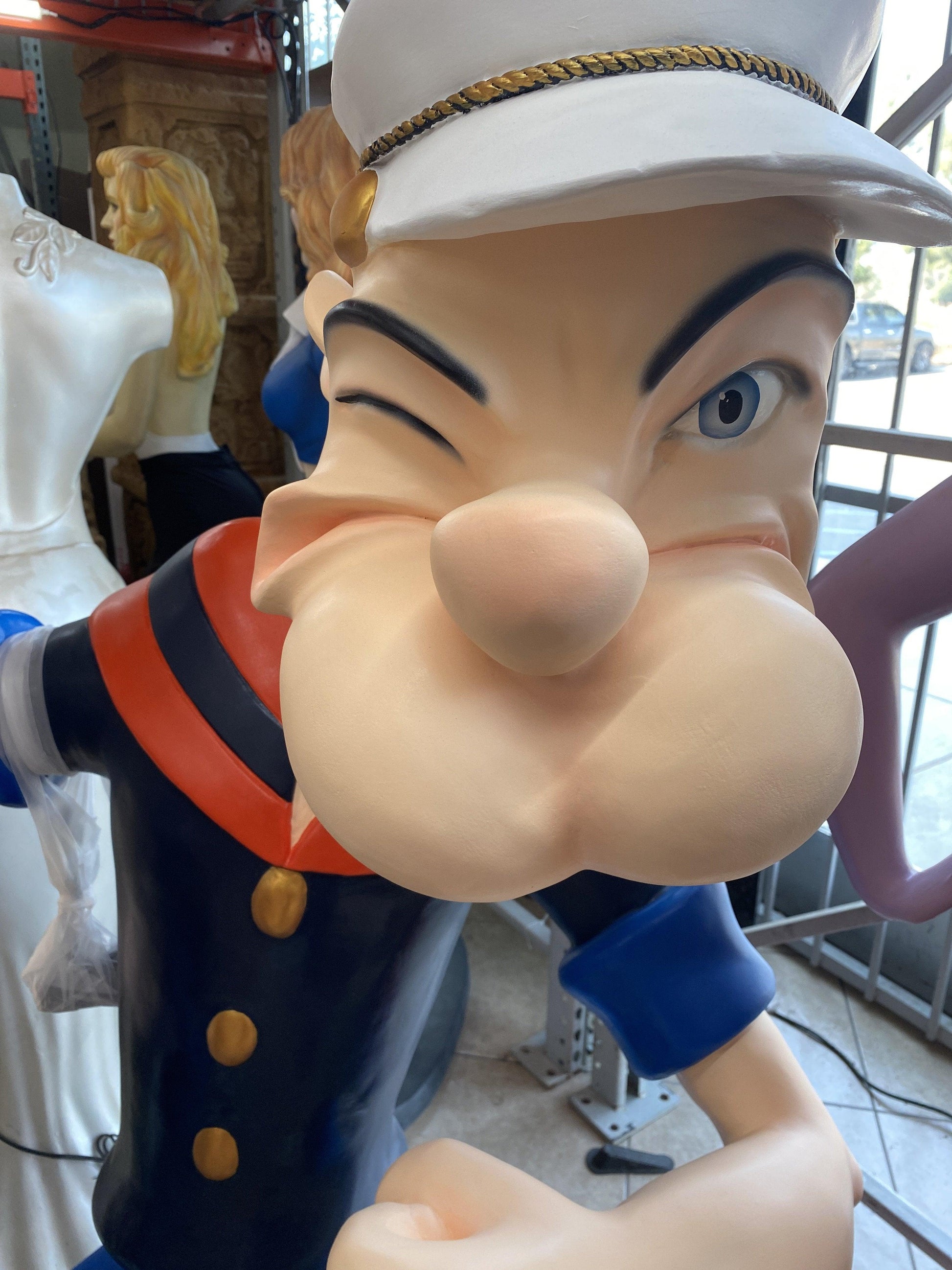 Sailor Guy Life Size Statue - LM Treasures Prop Rentals 