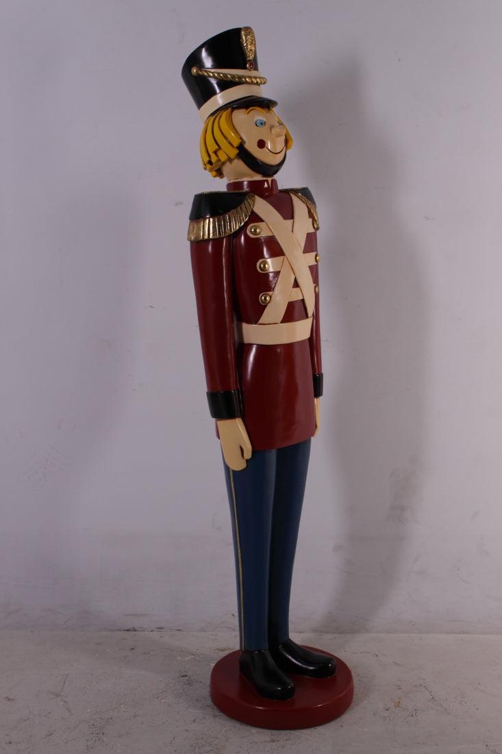 Toy Soldier Life Size Christmas Statue - LM Treasures Prop Rentals 