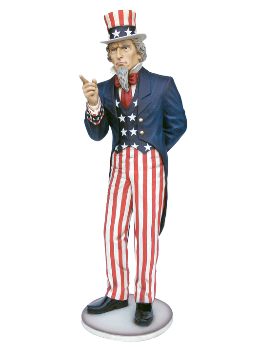 Uncle Sam Life Size Statue