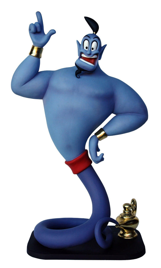 Blue Genie Statue
