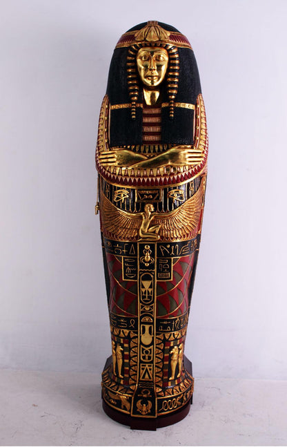 Egyptian Sarcophagus Queen Nefertiti Life Size Statue