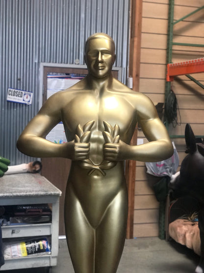 Gold Trophy Life Size Statue