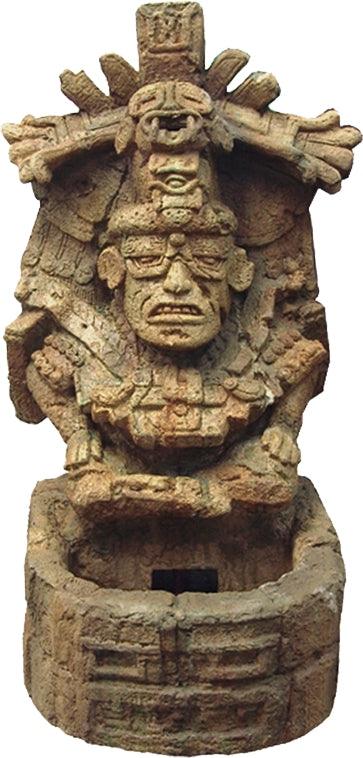 Fountain Inca Aztec Prop Resin Wall Decor - LM Treasures Prop Rentals 
