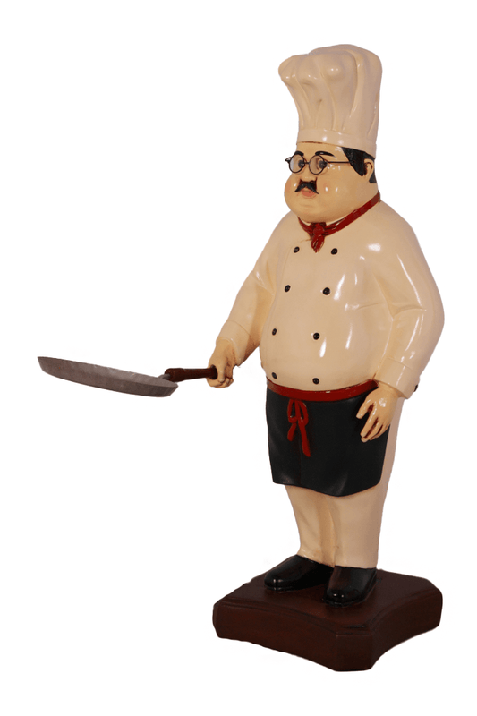 Pizza Cook Small Statue - LM Treasures Prop Rentals 