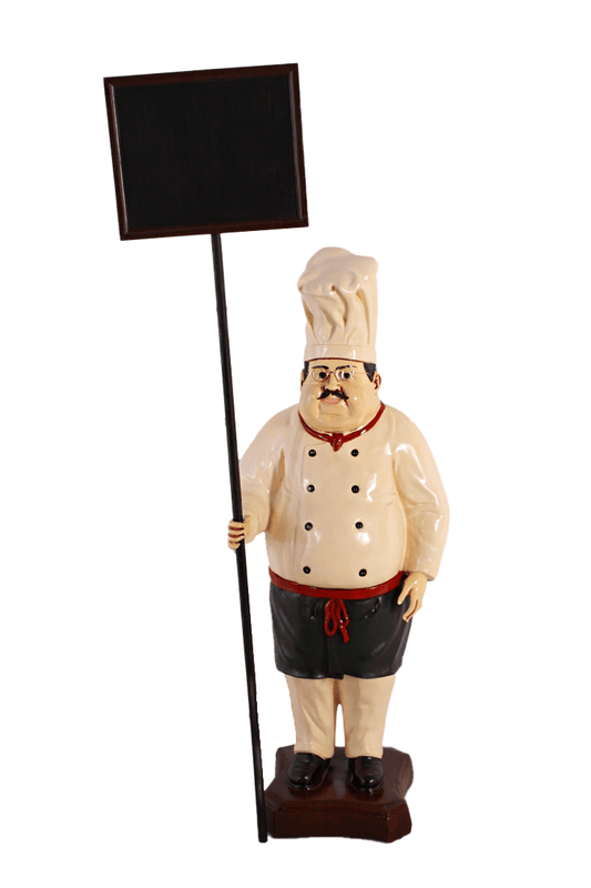 Pizza Cook Small Statue - LM Treasures Prop Rentals 