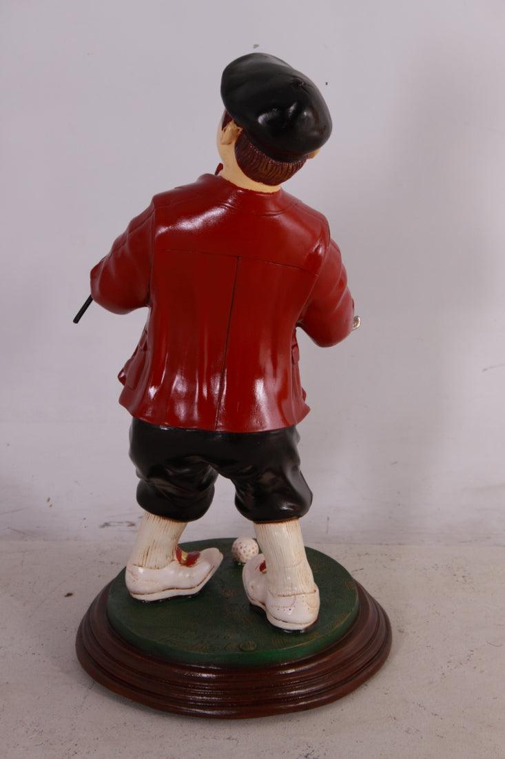 Golfer Frustrated Small Statue