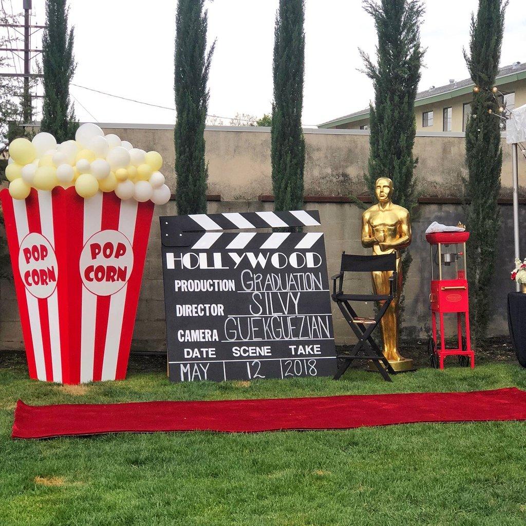 Clapperboard Movie Decor Statue - LM Treasures Prop Rentals 