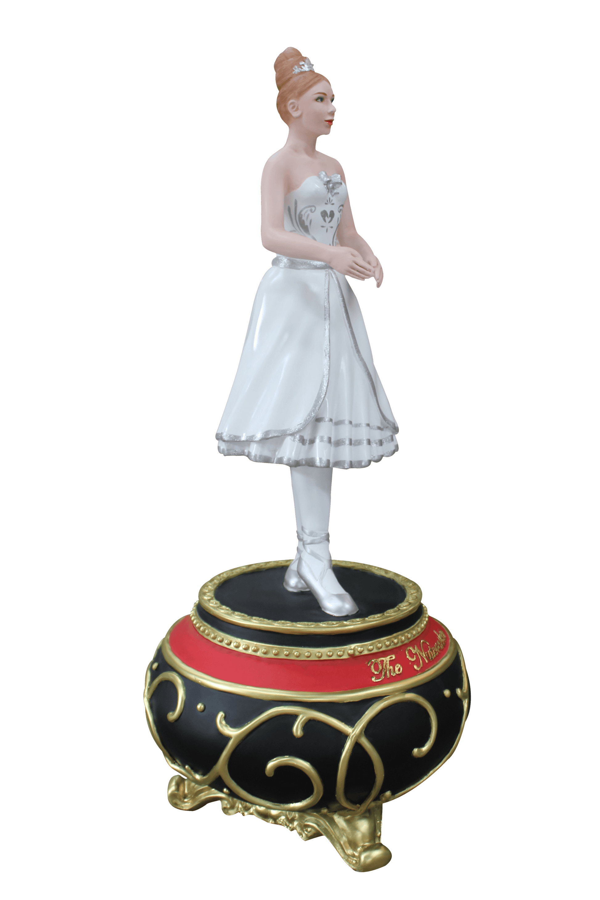 Ballerina Dancer on Music Box Resin Prop Decor Statue - LM Treasures Prop Rentals 
