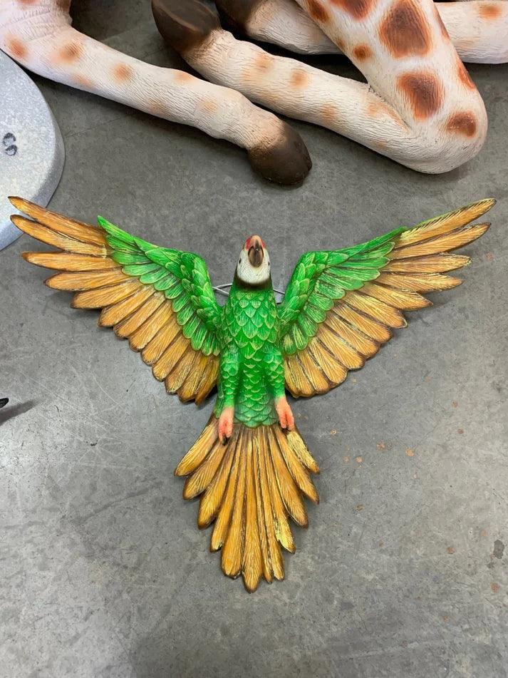 Flying Parrot Statue - LM Treasures Prop Rentals 