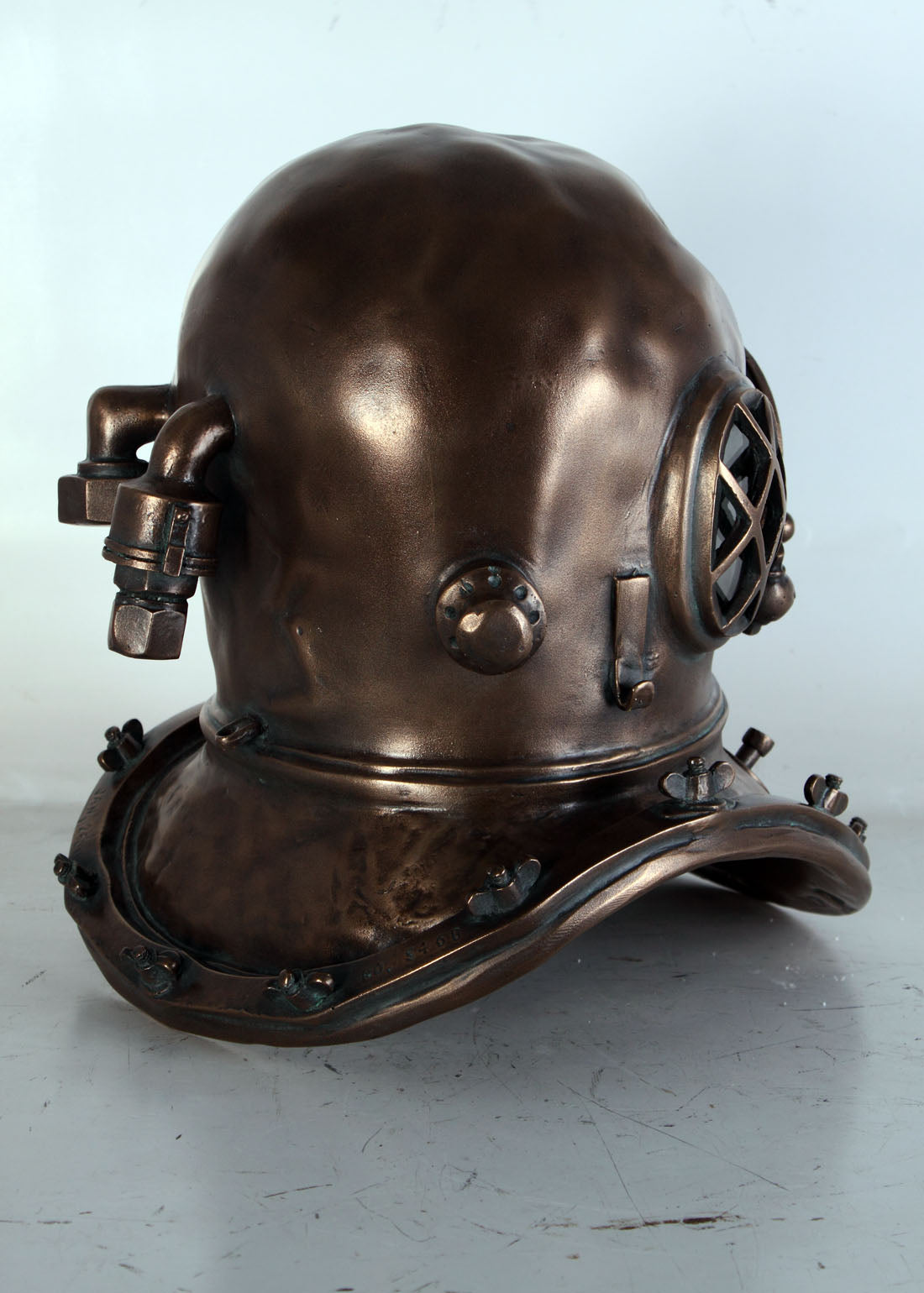 Diver Helmet Replica Life Size Statue
