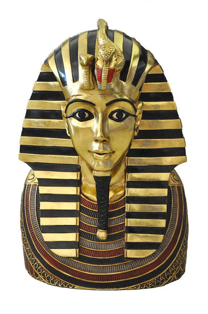 Egyptian King Tut Bust Statue - LM Treasures Prop Rentals 