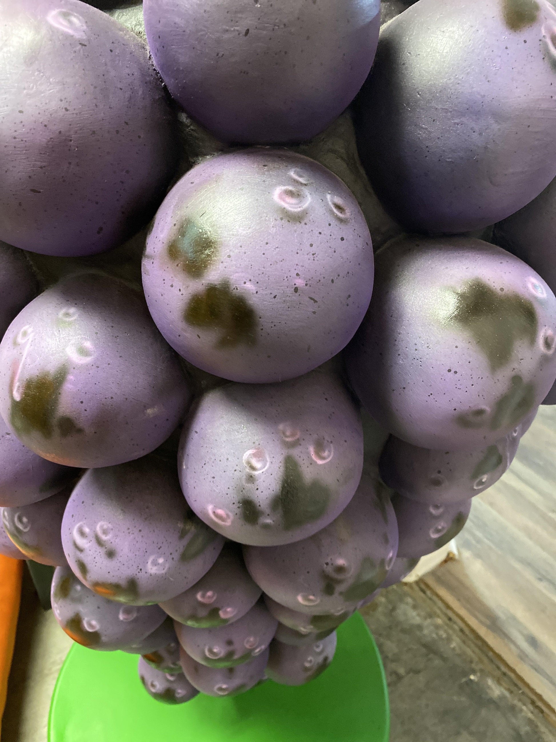 Purple Grapes Menu Staue - LM Treasures Prop Rentals 