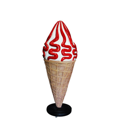 Strawberry Ice Cream Statue
