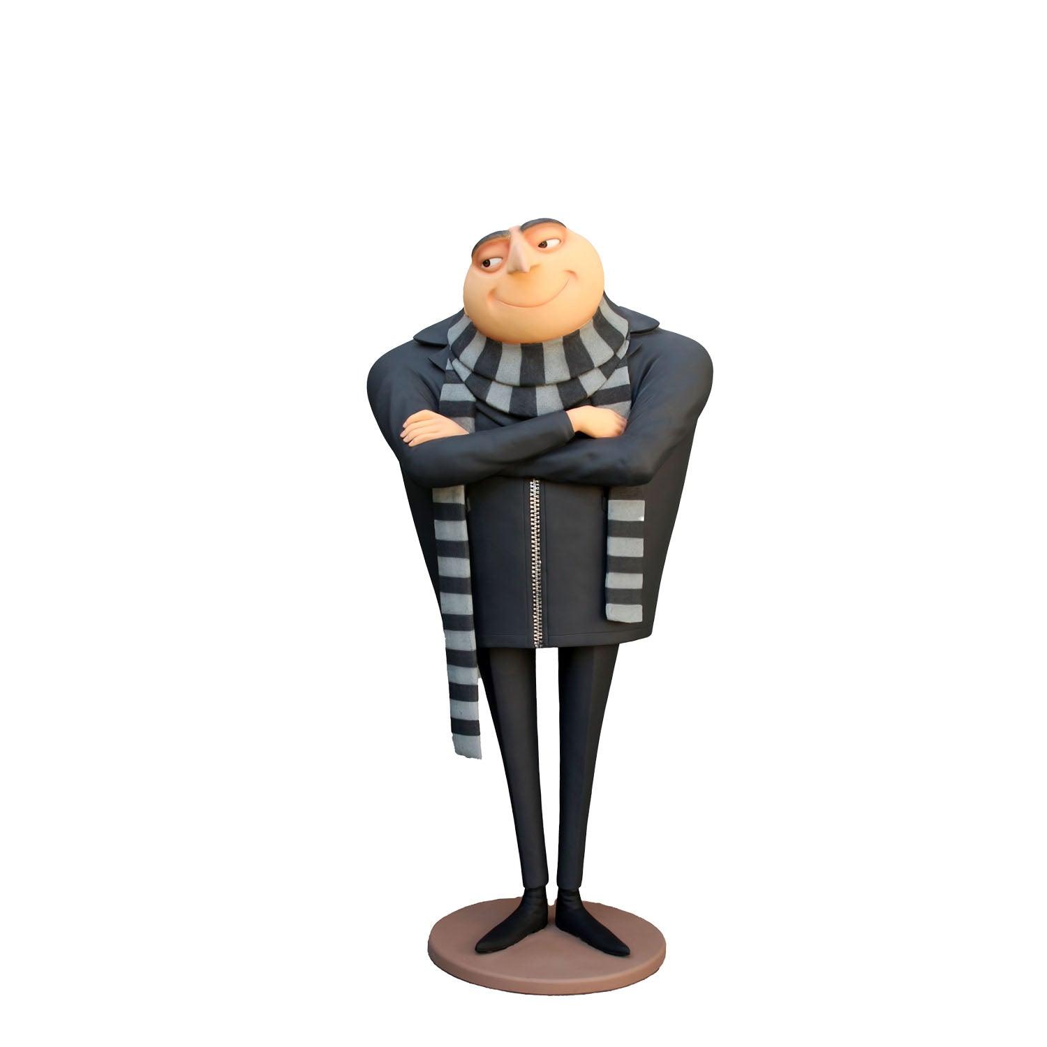 Cartoon Man Gru Statue – LM Treasures Prop Rentals