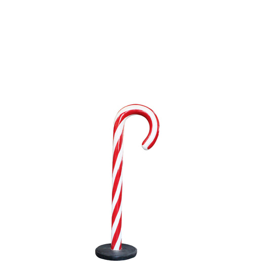 Small Traditional Candy Cane Statue - LM Treasures Prop Rentals 