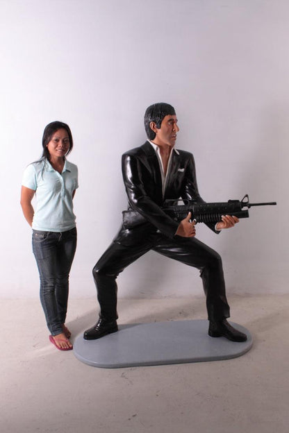 Gangster Life Size Statue - LM Treasures Prop Rentals 