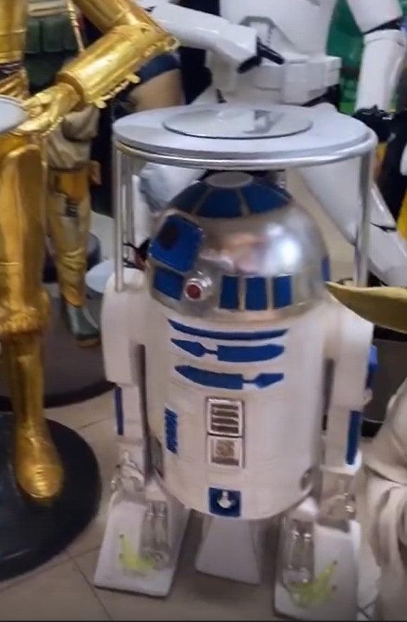 D2 Robot Droid Statue - LM Treasures Prop Rentals 