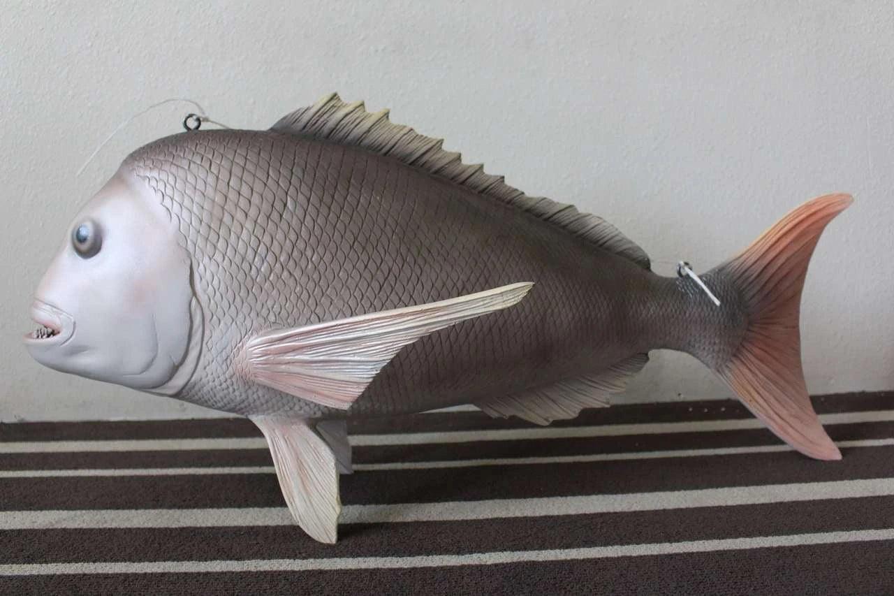 Snapper Fish Statue - LM Treasures Prop Rentals 