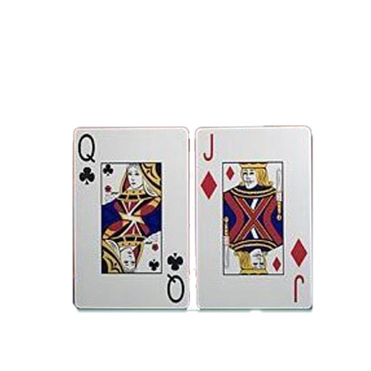 Set of Playing Cards Cardboard Prop