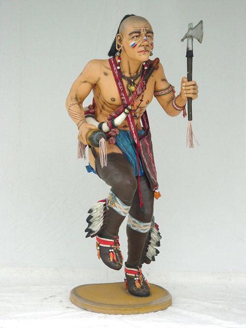 Indian Figurine Statue Rain Dancing - LM Treasures Prop Rentals 