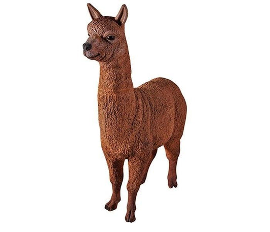 Alpaca Life Size Statue - LM Treasures Prop Rentals 