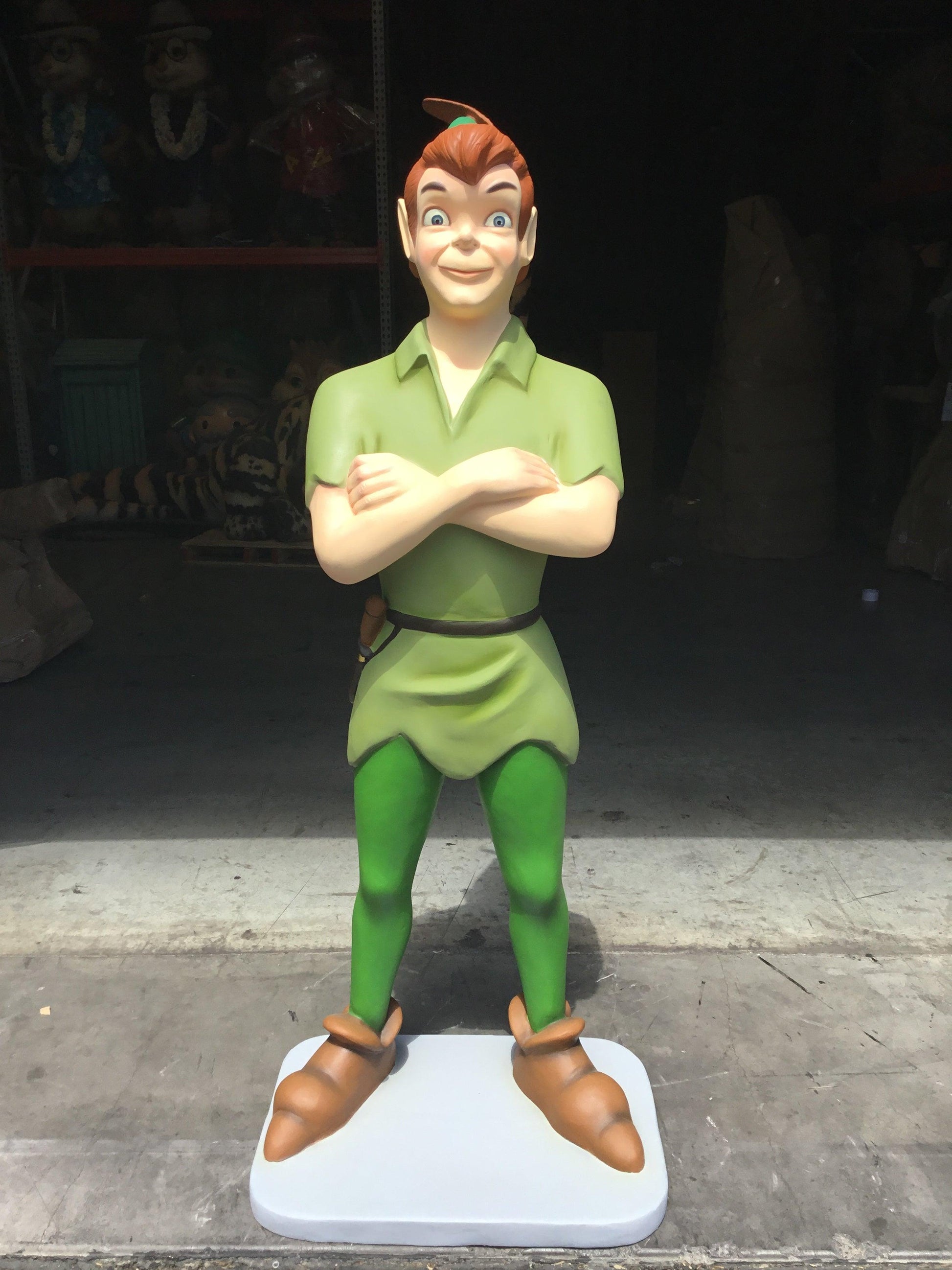 Adventure Boy Statue - LM Treasures Prop Rentals 