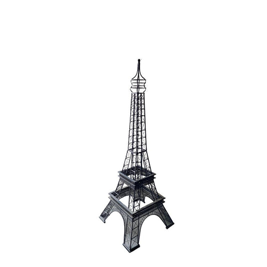 Black Eiffel Tower Statue