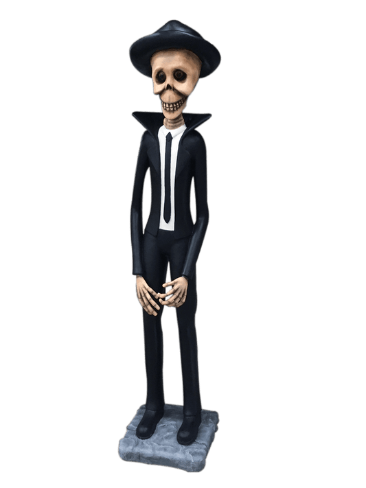 Skeleton Husband Day of the Dead Statue - LM Treasures Prop Rentals 