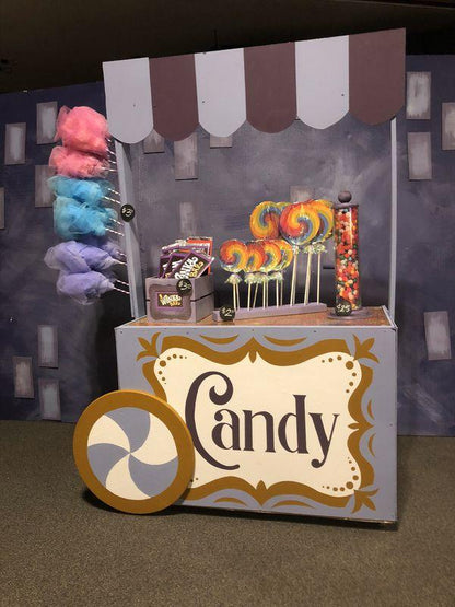 Wonka Candy Cart