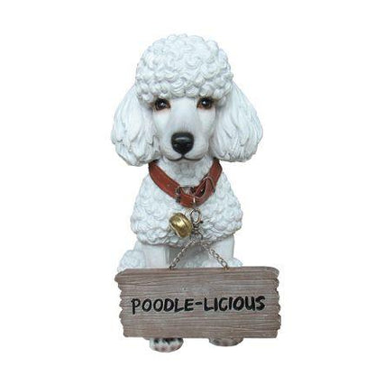 French Poodle FiFi Table Top Statue
