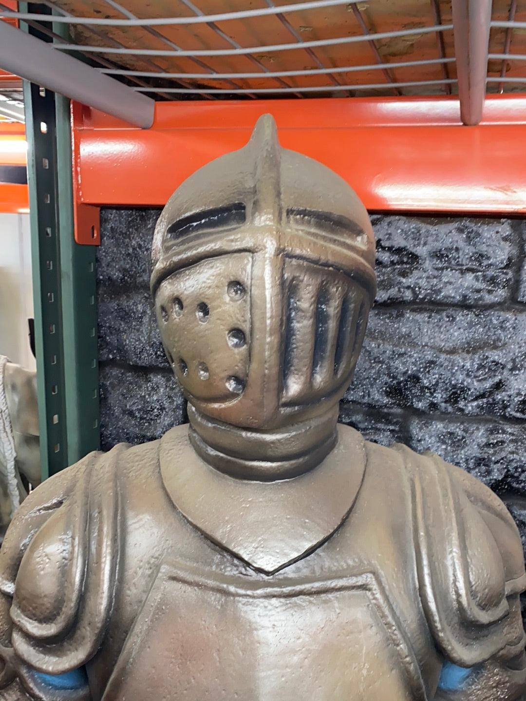 Knight Life Size Mythical Statue - LM Treasures Prop Rentals 