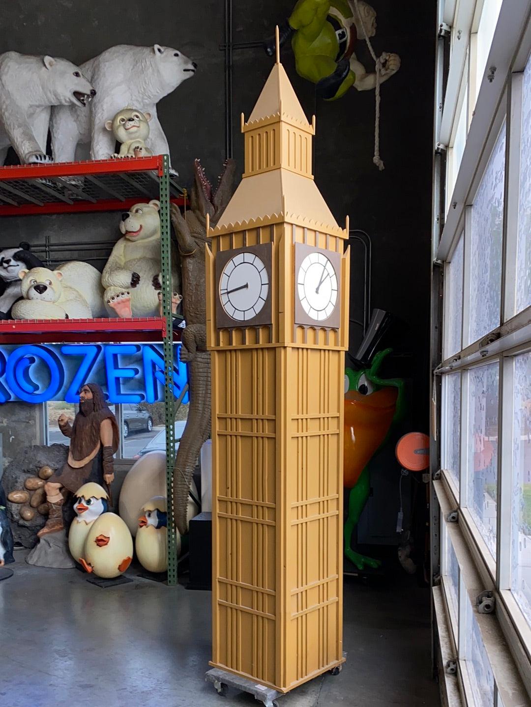 Big Ben Tower Life Size Statue - LM Treasures Prop Rentals 