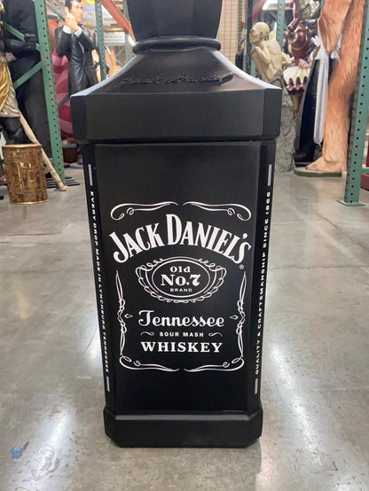 Jack Daniels Bottle Over Sized Statue - LM Treasures Prop Rentals 