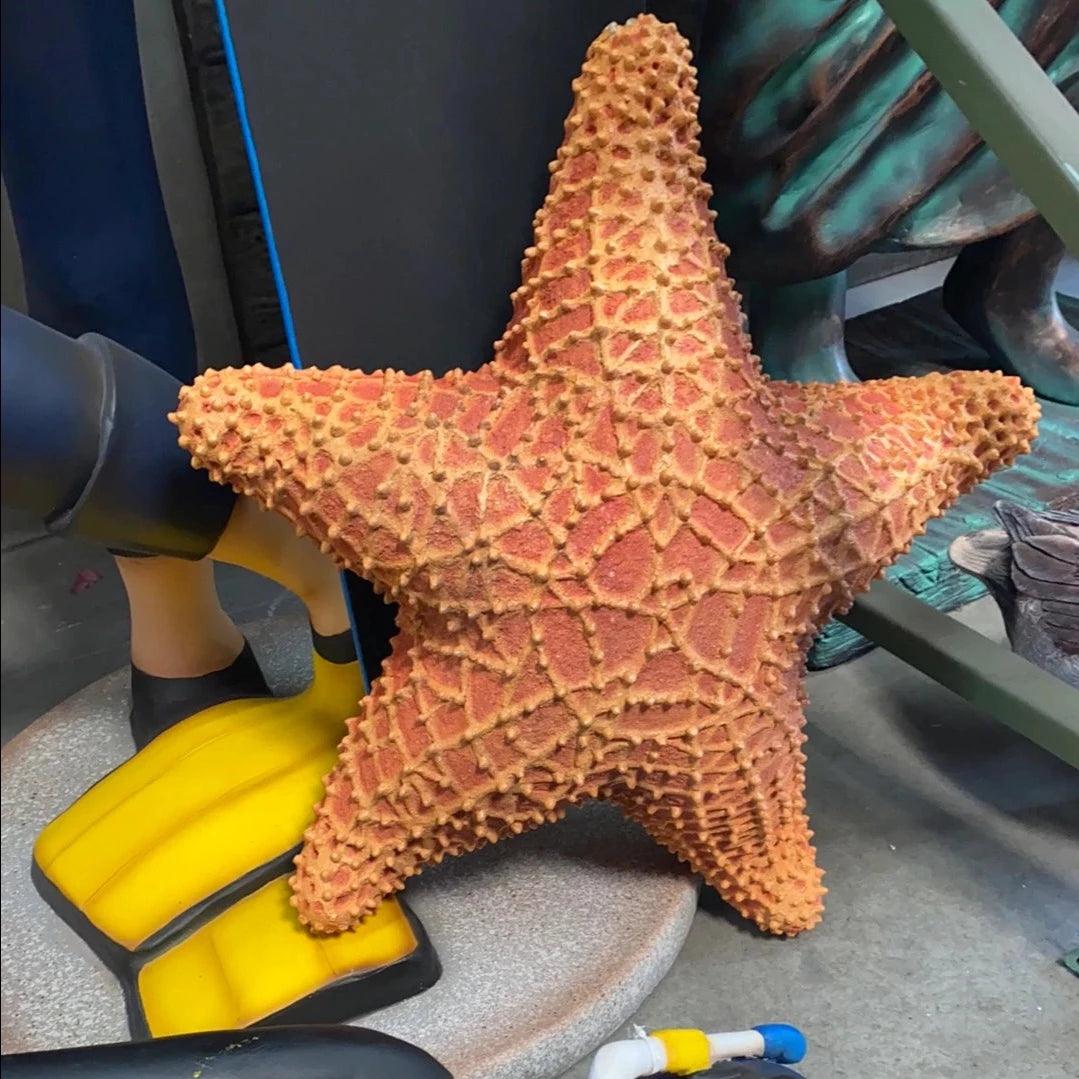 Cushion Starfish Statue - LM Treasures Prop Rentals 