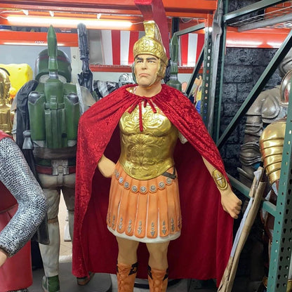 Centurion Knight Life Size Statue - LM Treasures Prop Rentals 