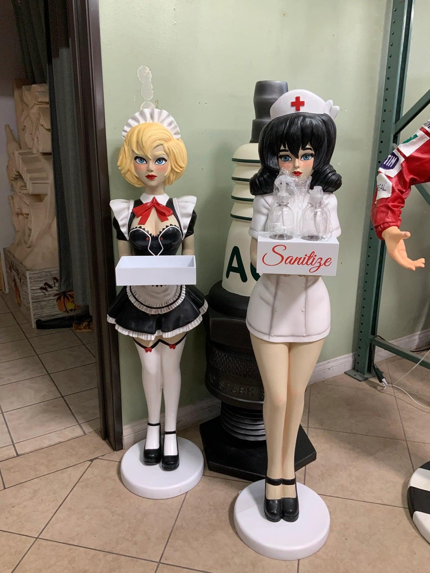 Nurse Anime Life Size Statue