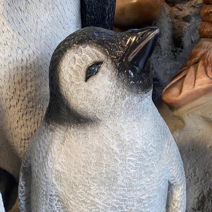 Baby Penguin Statue - LM Treasures Prop Rentals 