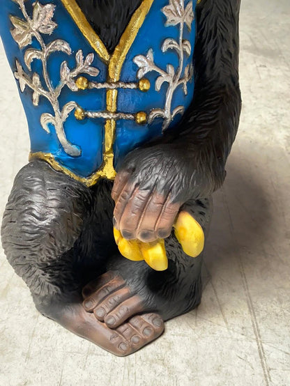 Circus Monkey Table Statue
