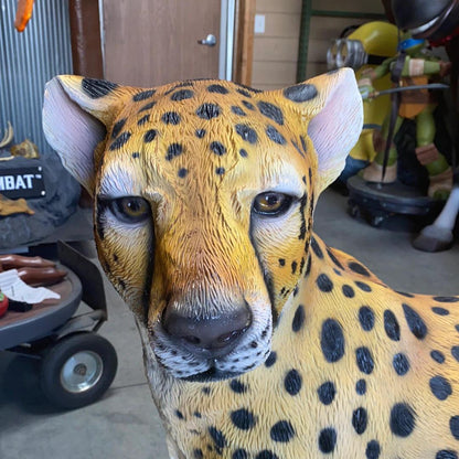 Cheetah Statue - LM Treasures Prop Rentals 