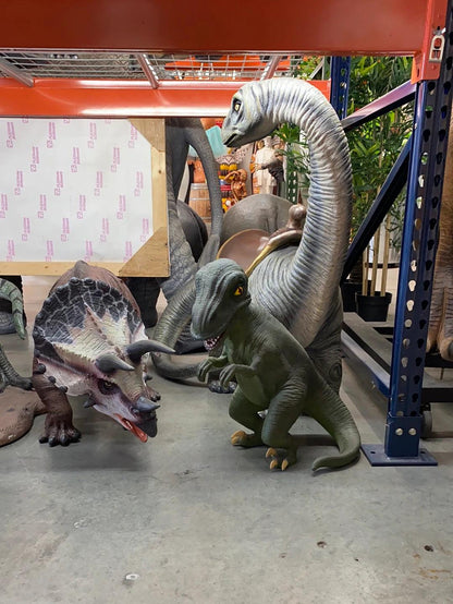 Baby T-Rex Dinosaur Statue - LM Treasures Prop Rentals 
