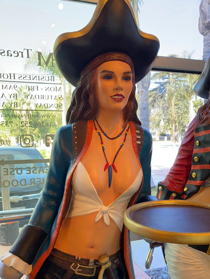 Pirate Lady Anne Life Size Statue