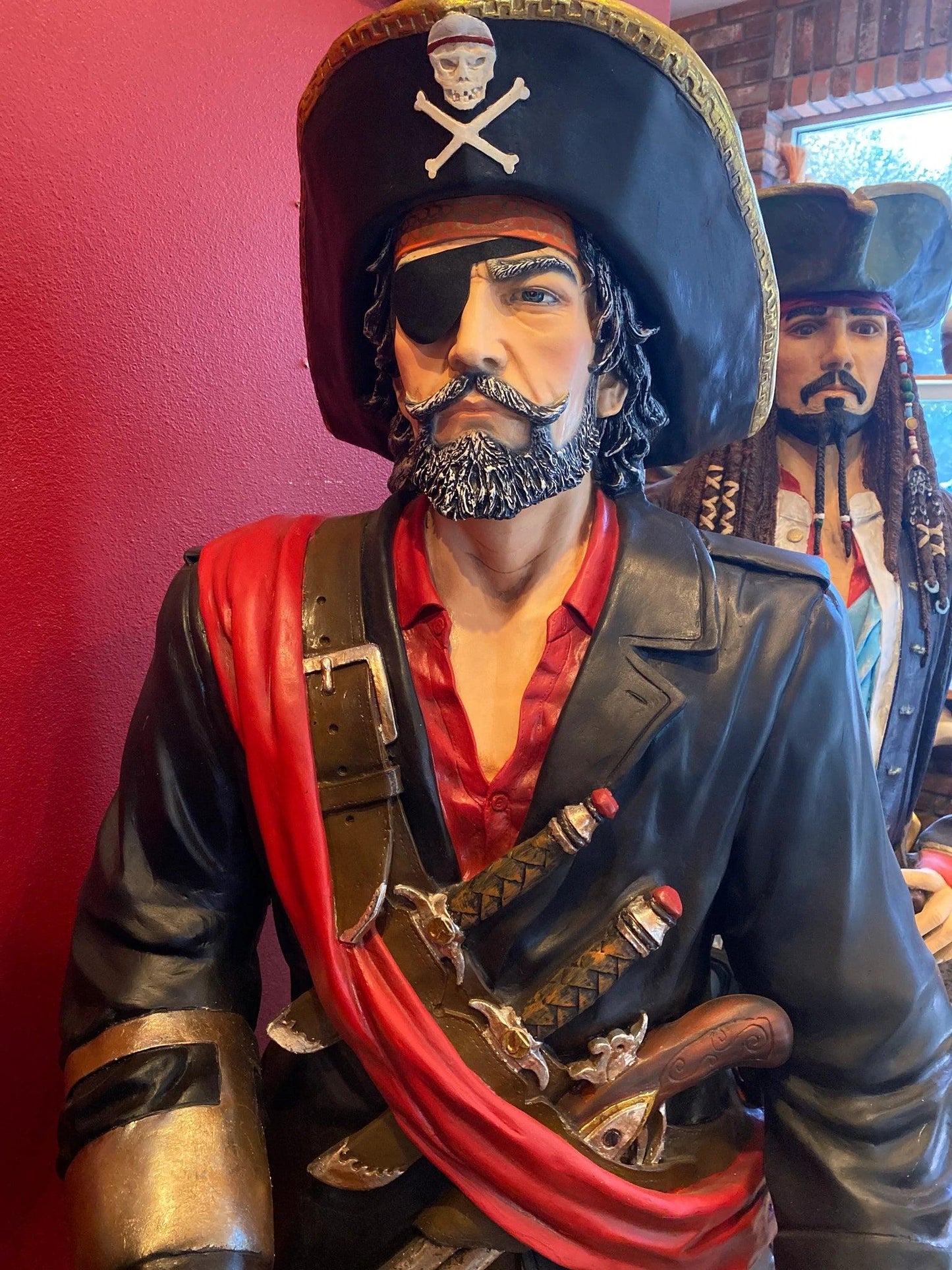 Pirate Captain Hook Life Size Statue