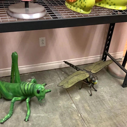 Grasshopper Statue - LM Treasures Prop Rentals 