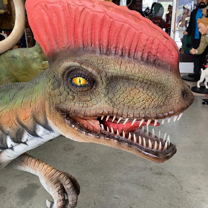 Venenifer Dinosaur Life Size Statue - LM Treasures Prop Rentals 