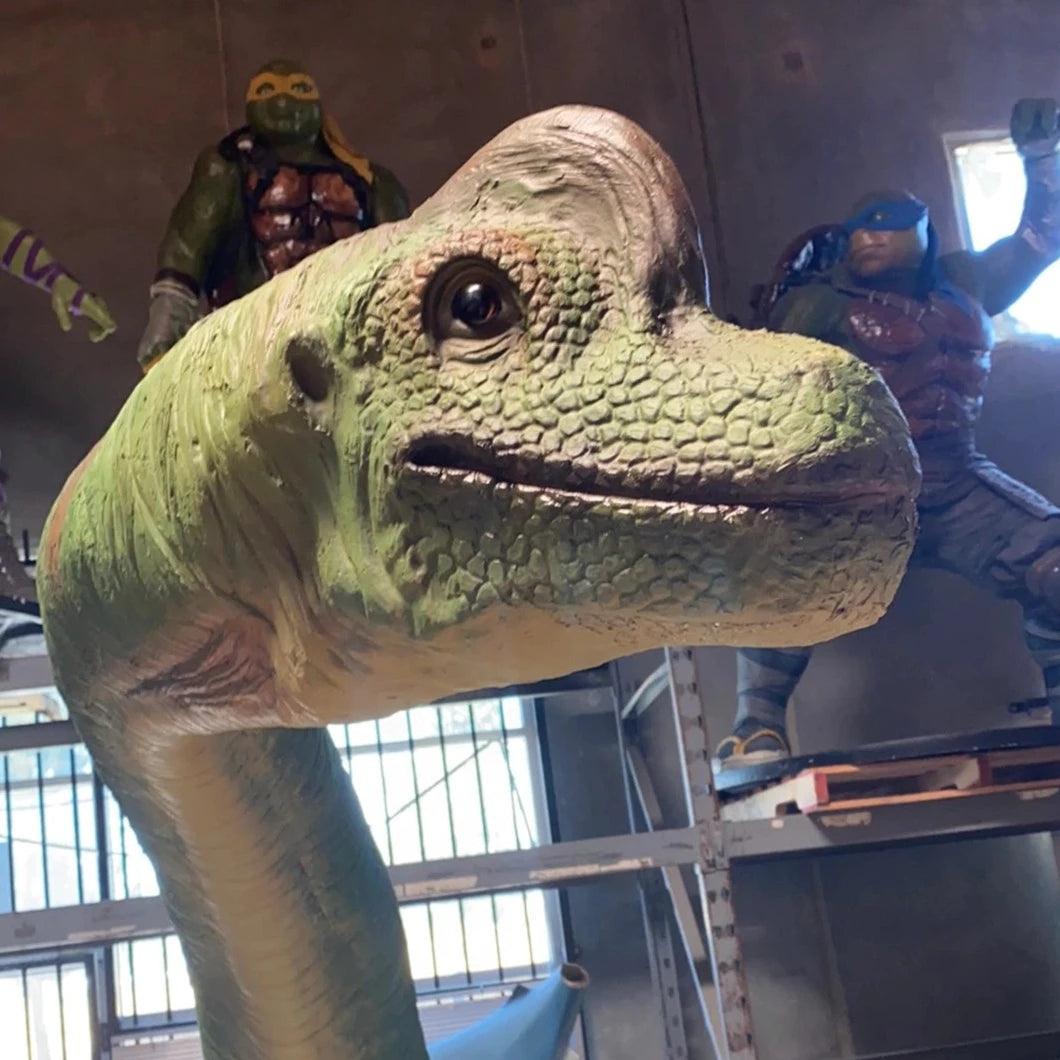 Brachiosaurus Dinosaur Life Size Statue - LM Treasures Prop Rentals 