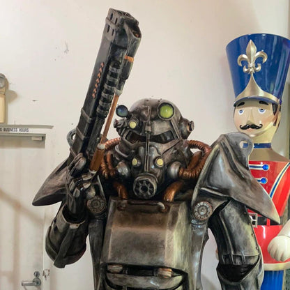 Large Galactic Robot Statue - LM Treasures Prop Rentals 