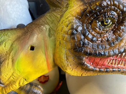 Venenifer with Dorsal Fin Dinosaur Life Size Statue - LM Treasures Prop Rentals 
