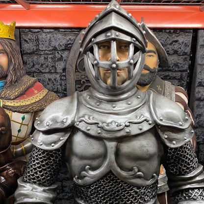 Knight In Armor Life Size Statue