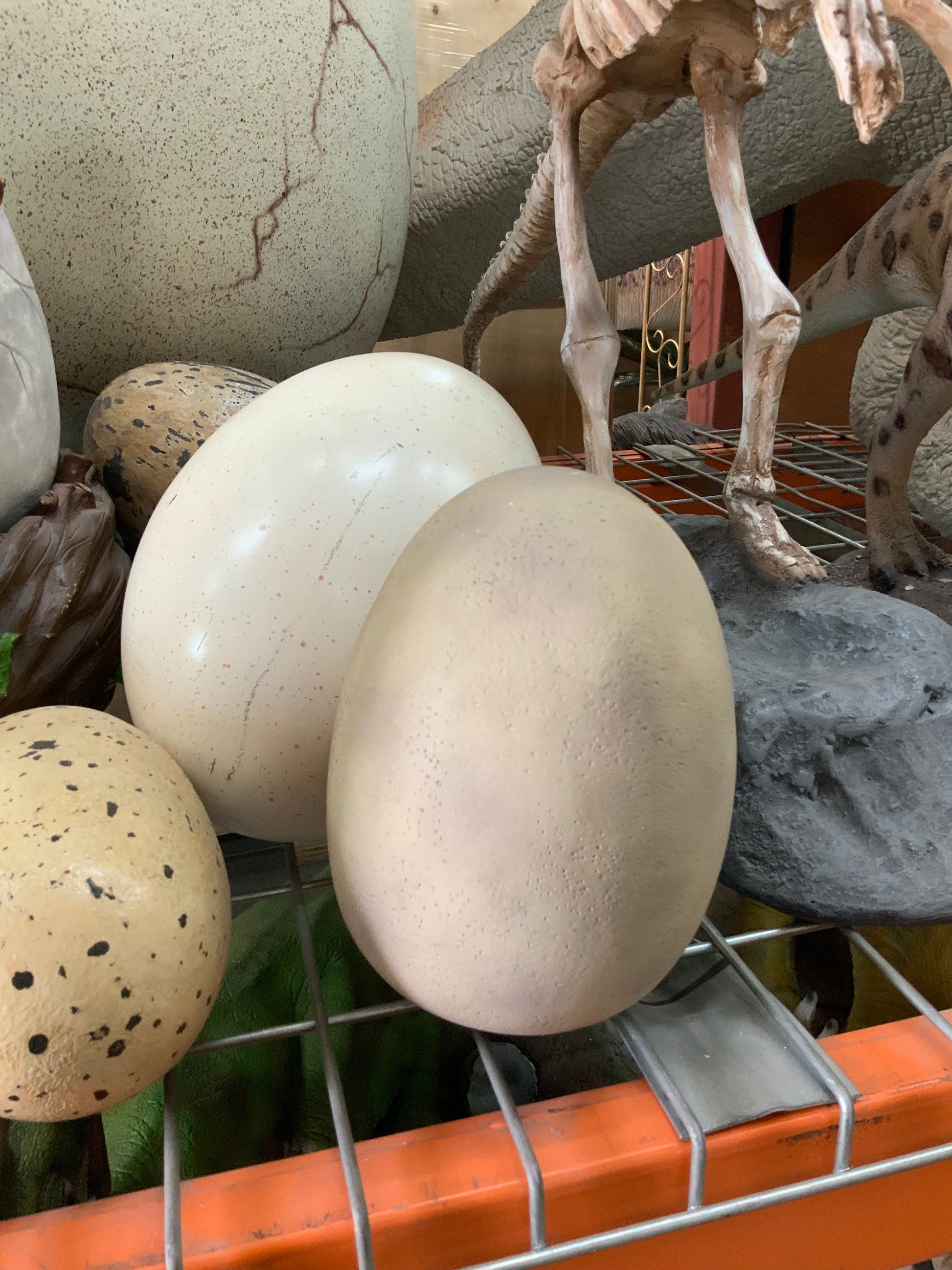 Small Dinosaur Egg Statue - LM Treasures Prop Rentals 