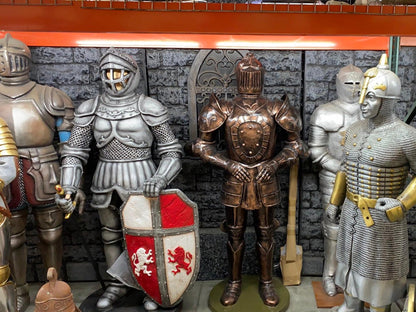 Mysterious Knight Life Size Statue - LM Treasures Prop Rentals 